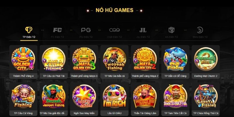 Những tựa game độc đáo khi truy cập sảnh nổ hũ trực tuyến